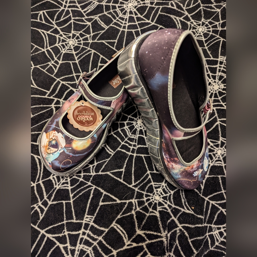 Outer Space Astronaut Platforms Hot Chocolate Designs